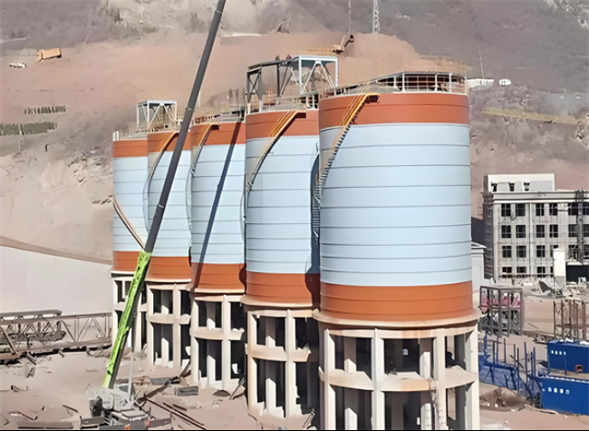 港闸高架钢板仓